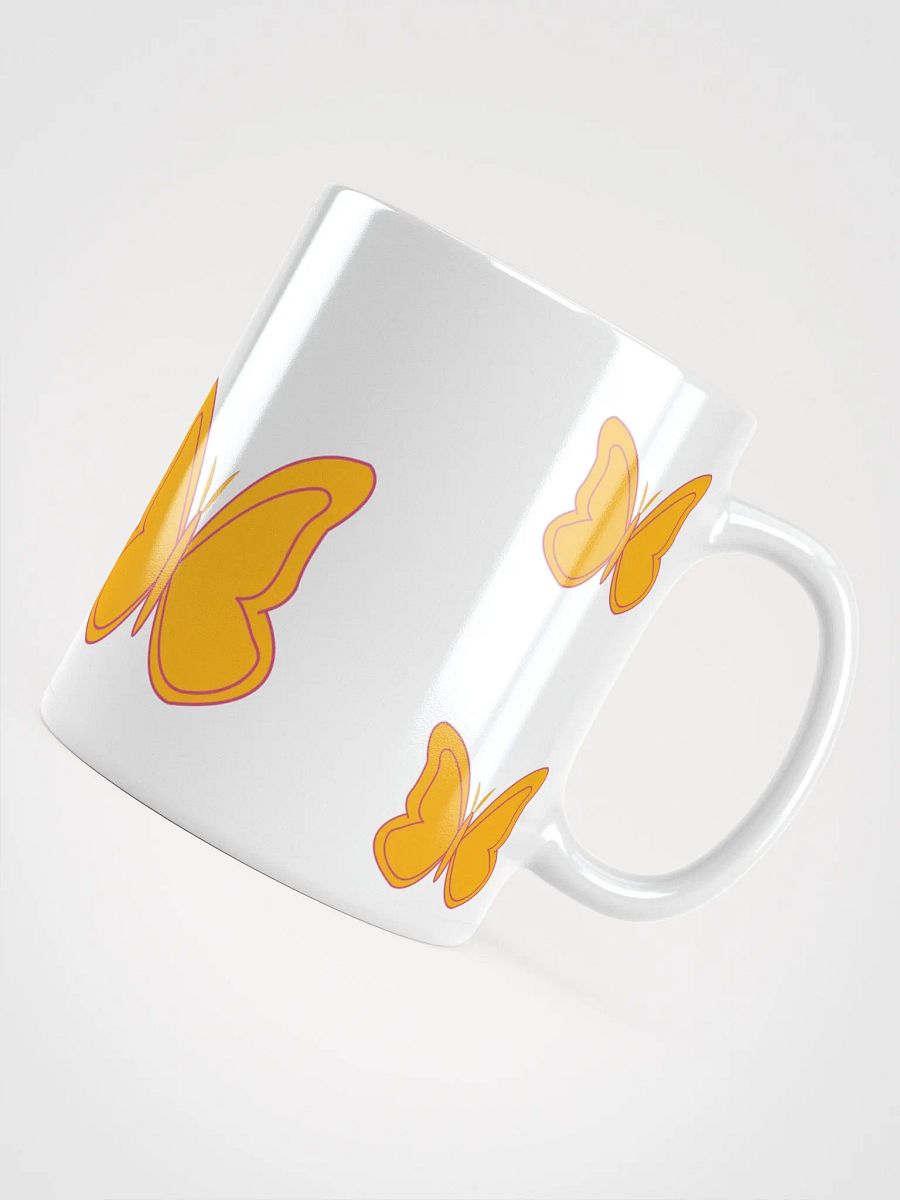 Orange Butterfly Symphony Mug product image (10)