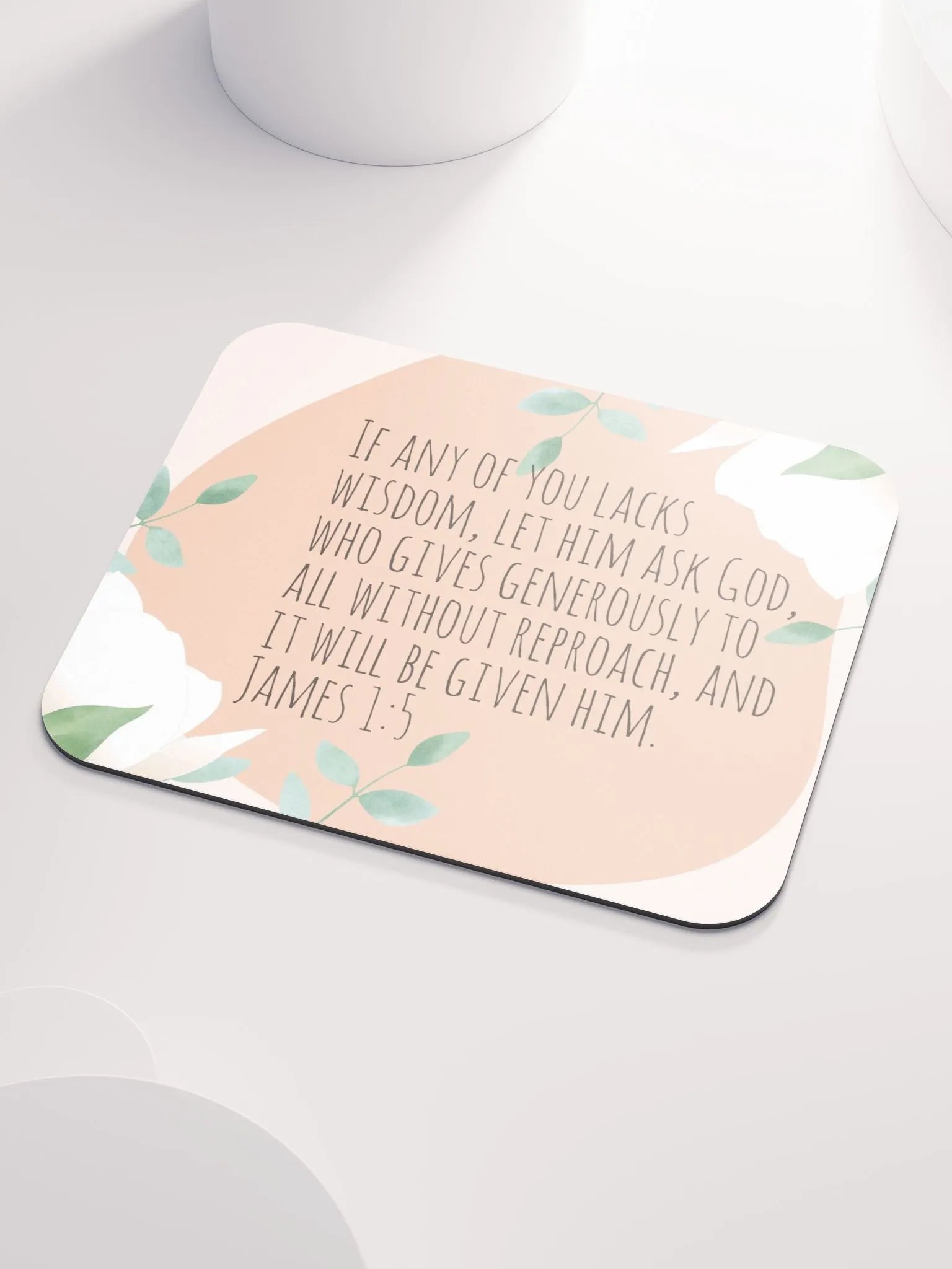 Christian Wisdom James 1:5 Mouse Pad product image (3)