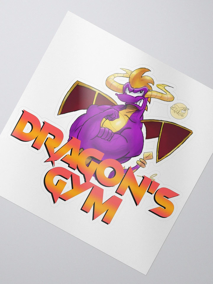 Dragon's Gym Sticker! product image (1)