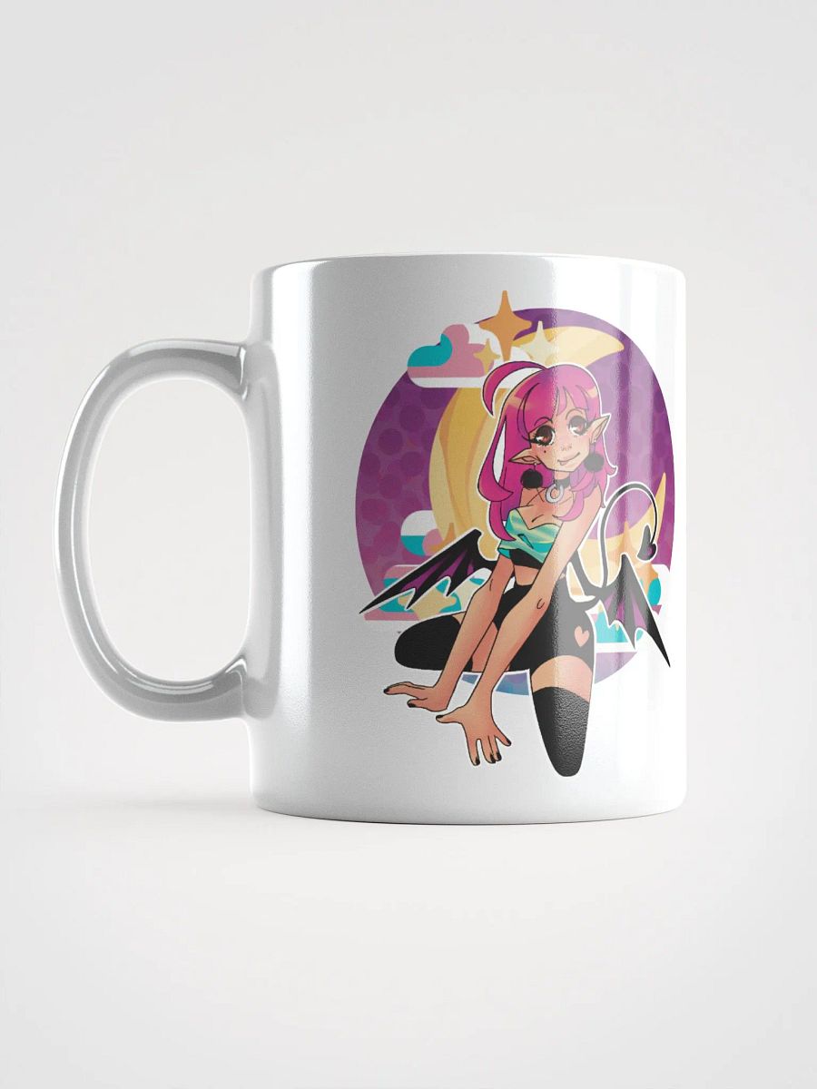 Cute Demon White Glossy Mug product image (2)