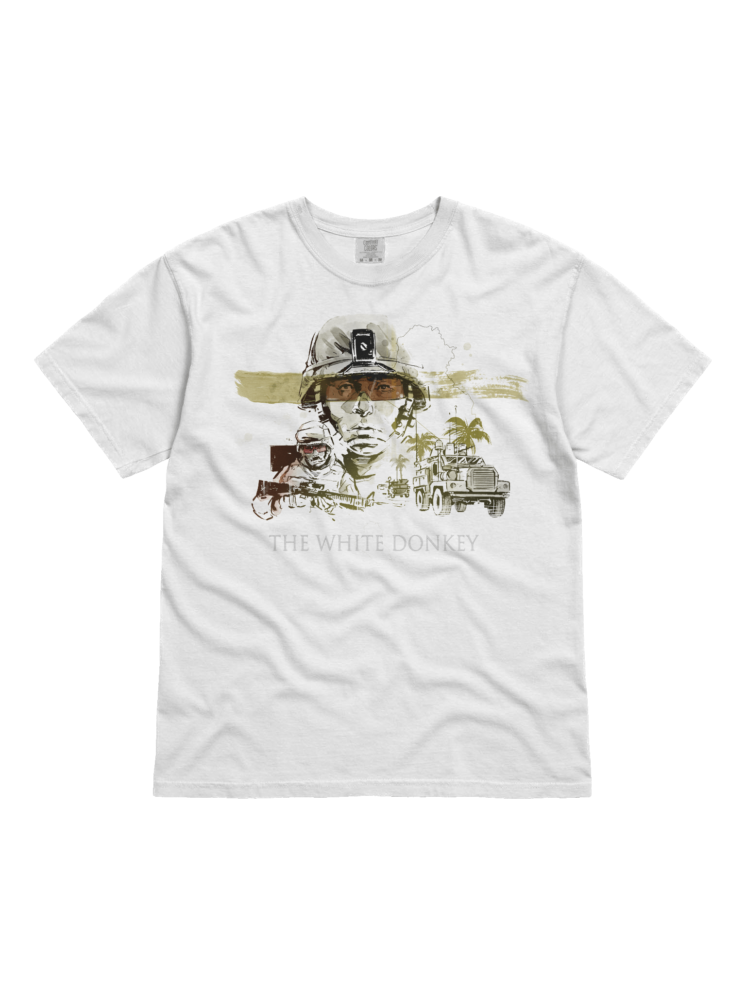 The White Donkey Graphic Tee product image (1)