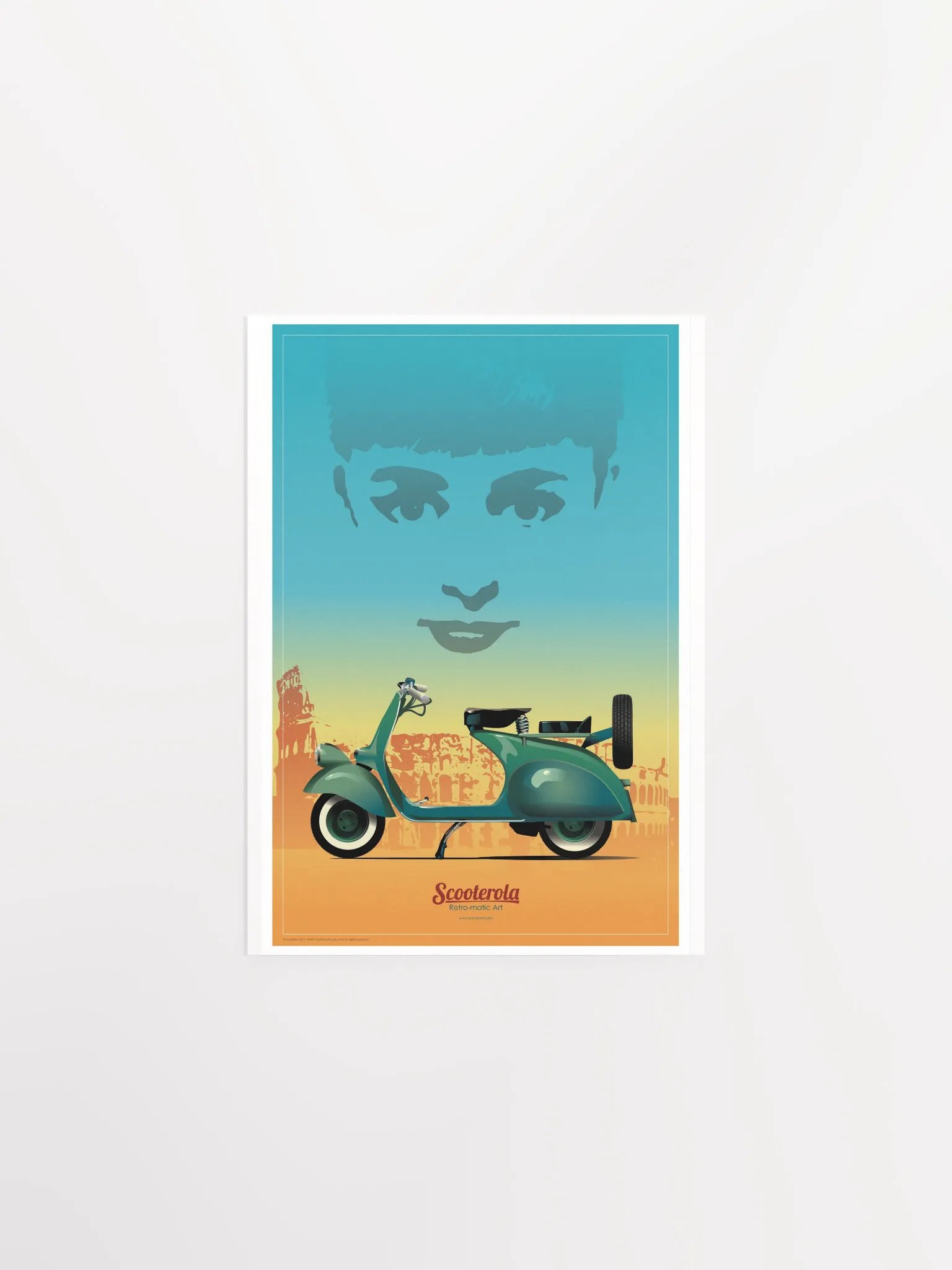 SC1180101 Icon Vintage Vespa Poster product image (2)