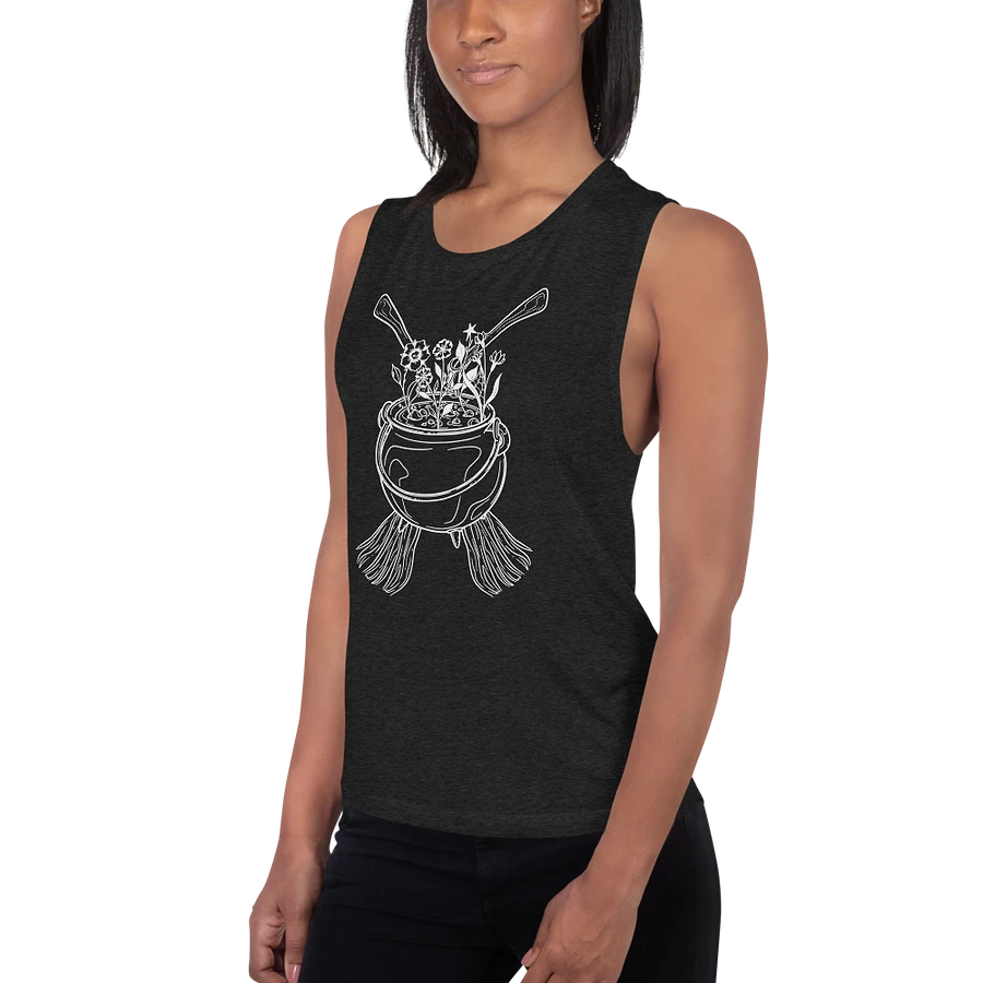 Henbane Coven Crest Bella+Canvas Women's Flowy Muscle Tank product image (3)