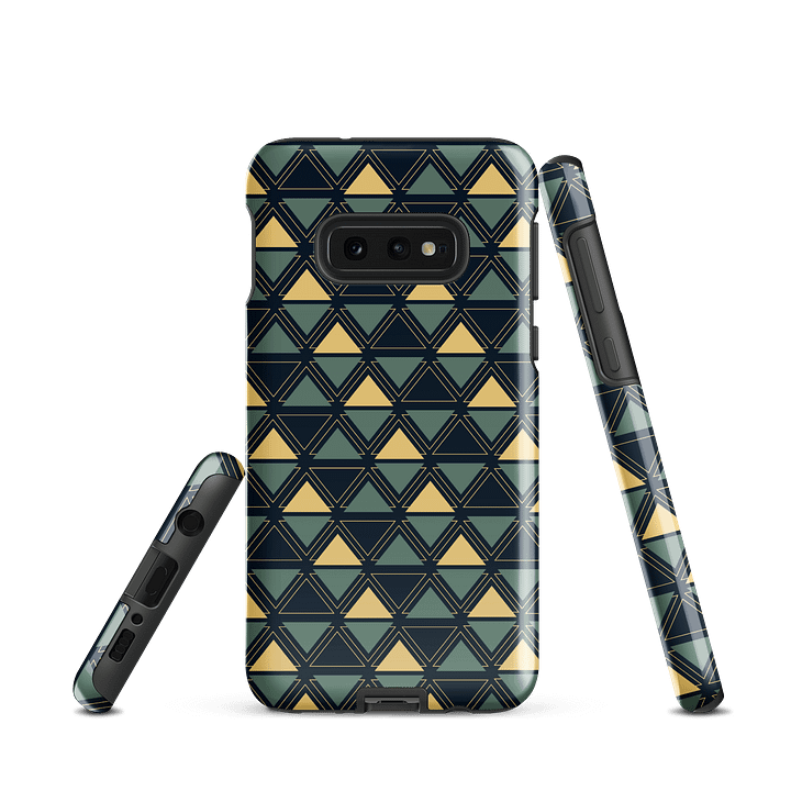 Triangulated Night 2 Geometric Samsung Galaxy Tough Case product image (3)
