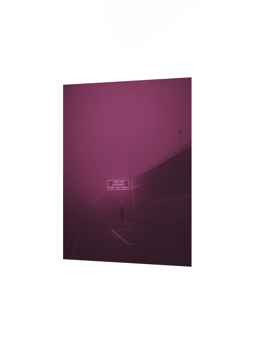 "You are stronger than you think" Matte Poster product image (8)