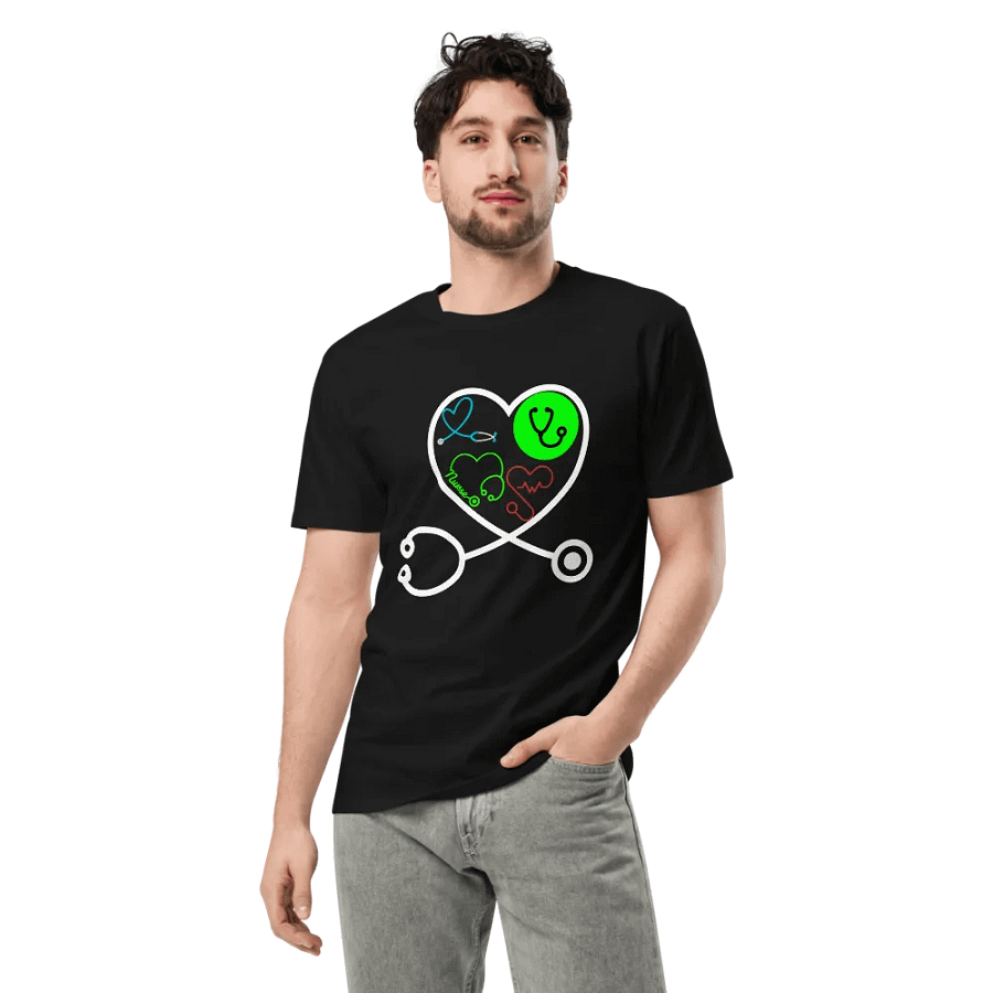 Heartbeat Harmony Unisex T-Shirt product image (3)