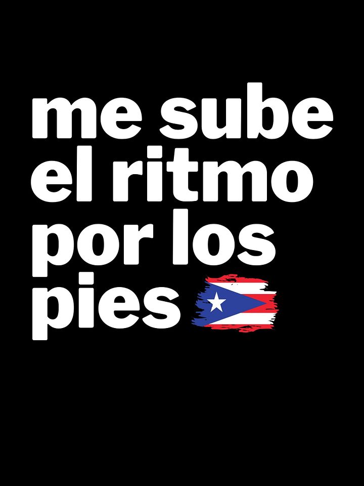 Me Sube el Ritmo Por los Pies Camiseta Unisex product image (1)