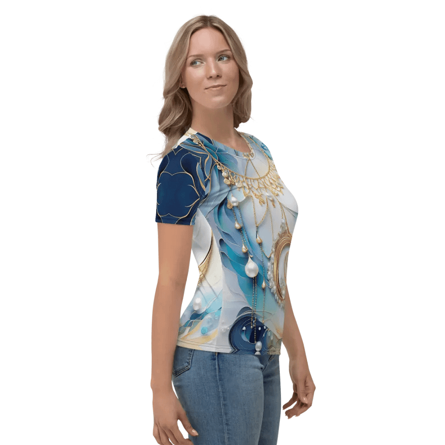 Gold Neckless T Shirt product image (8)