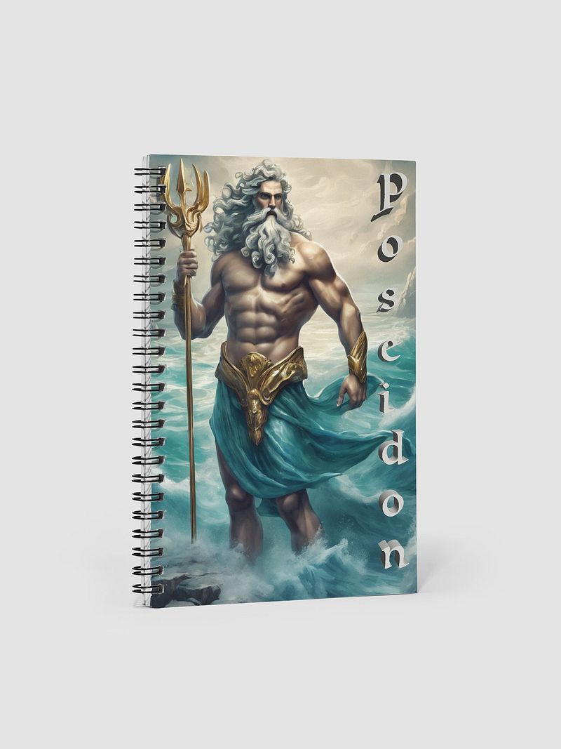 Greek God Poseidon Notebook