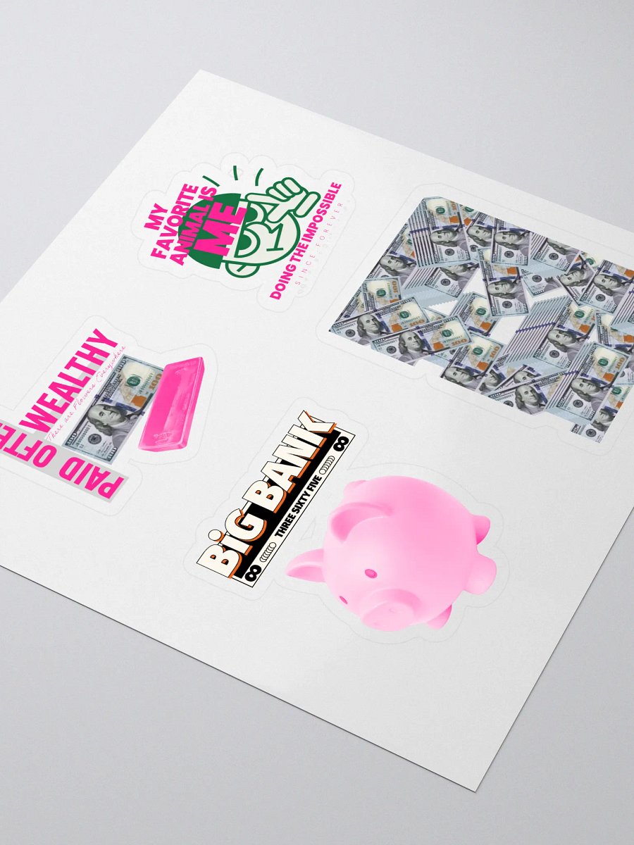PRETTY PAID PINK Infinite Riches Sticker Collection product image (3)