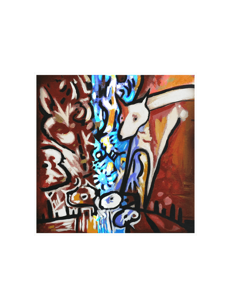 Night Fox Allcolor Enhanced Matte Paper Poster product image (1)