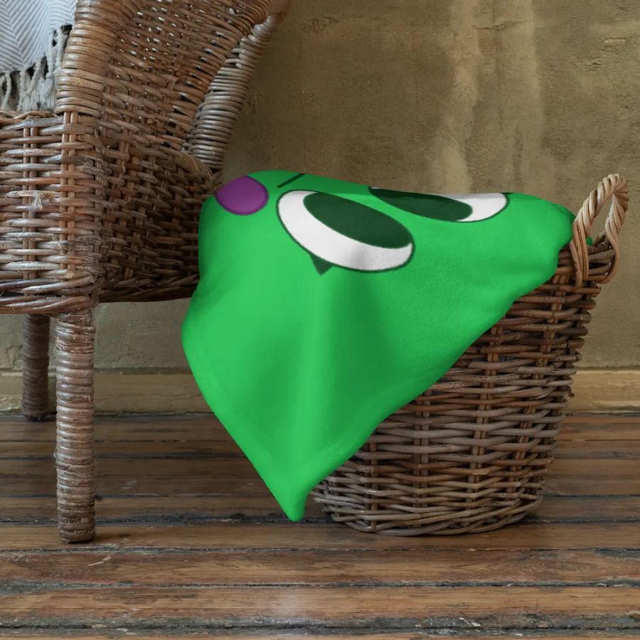 Turtle Face Throw Blanket product image (22)