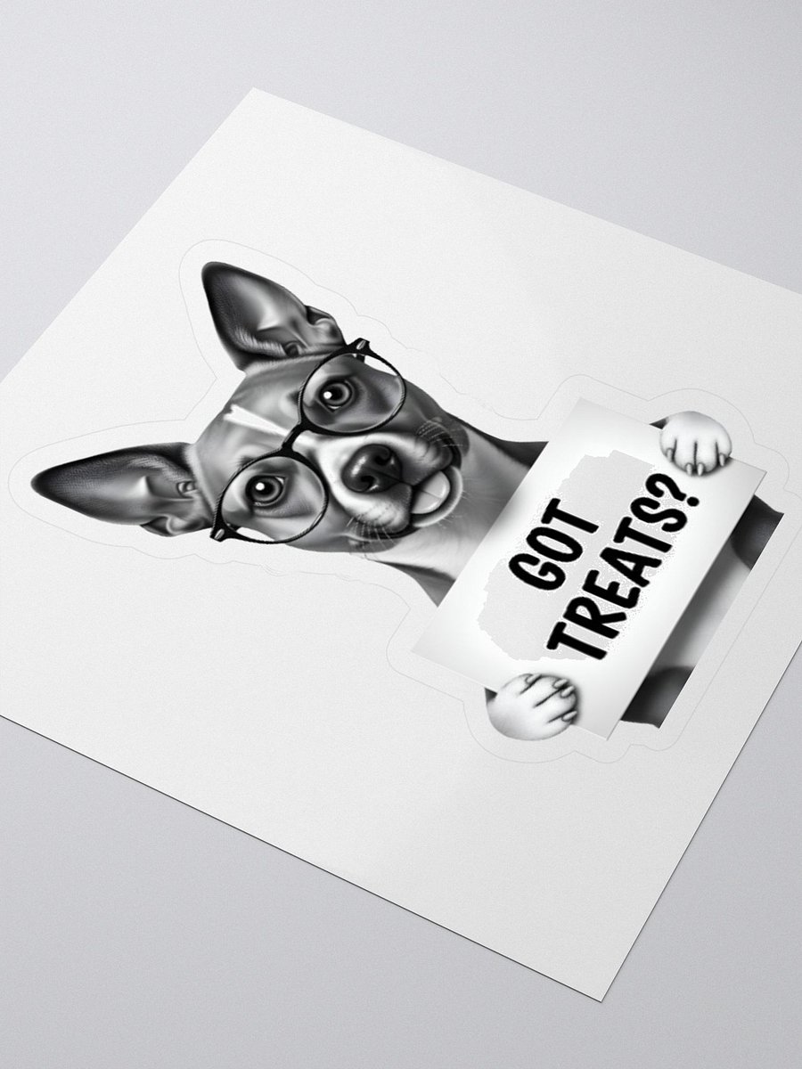 Got Treats Potcake Sticker product image (3)