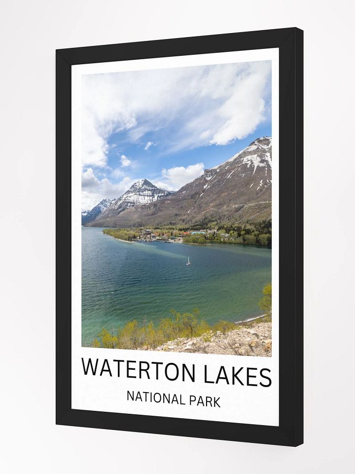 Waterton Lakes Matte Framed Poster product image (6)
