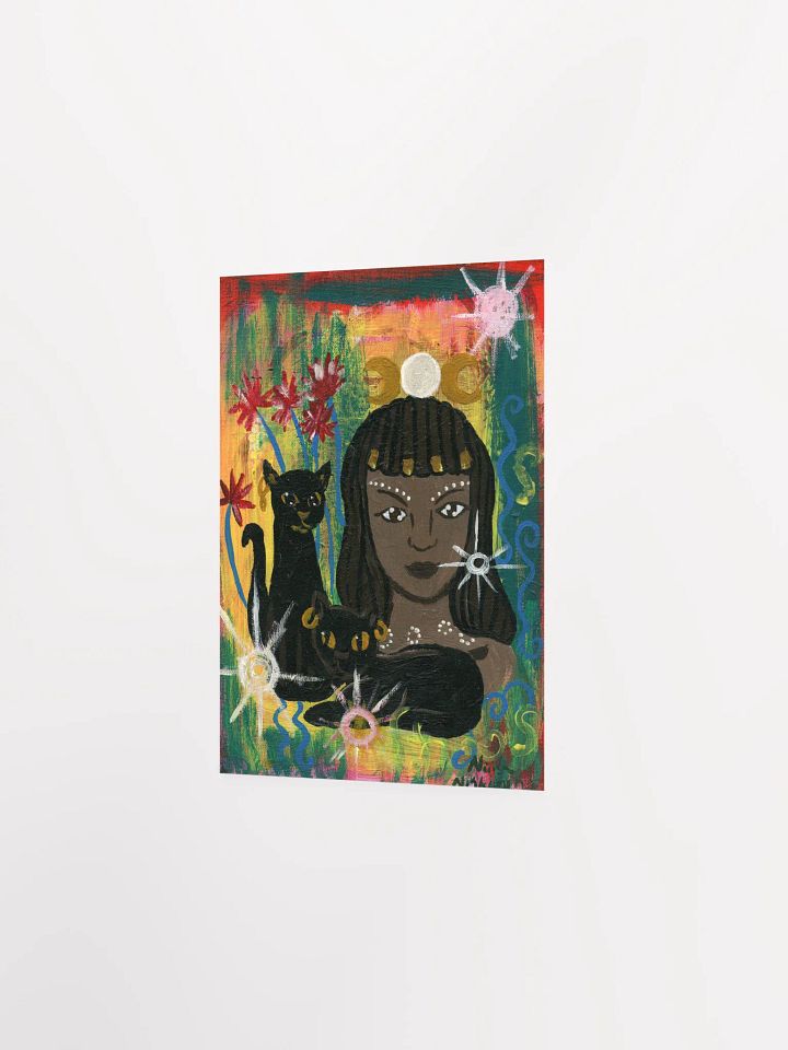 Goddess Bastet Art Print product image (2)