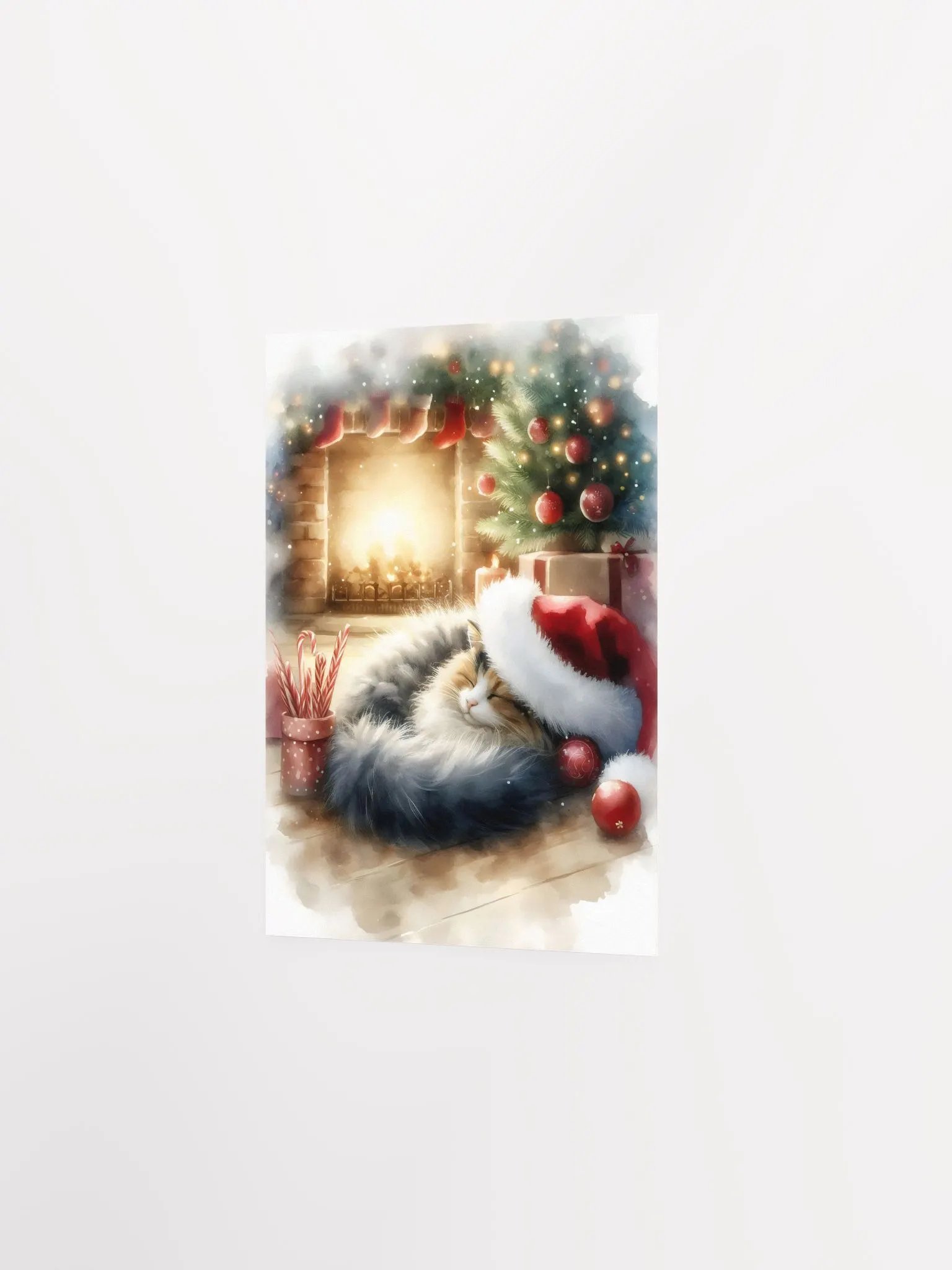 Christmas Cat Nap Poster product image (4)