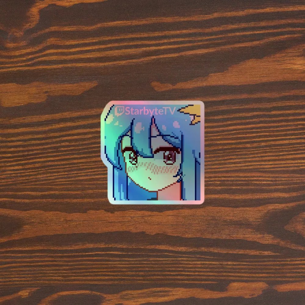 Astra Flushed Holo Sticker product image (5)