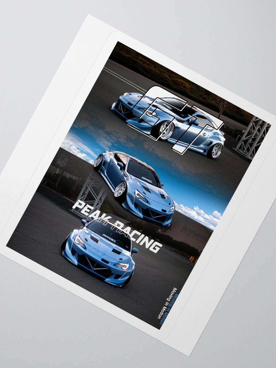 Peak Racing 86 | Kiss-cut Sticker product image (2)