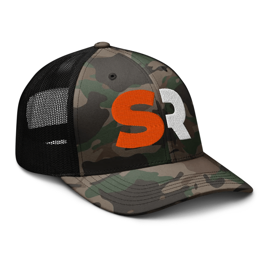 SR Camo Trucker Hat product image (5)