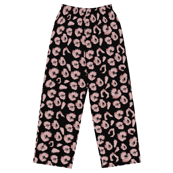 Leopard Print All-Over Print Wide-Leg Pants: Urban Comfort product image (1)