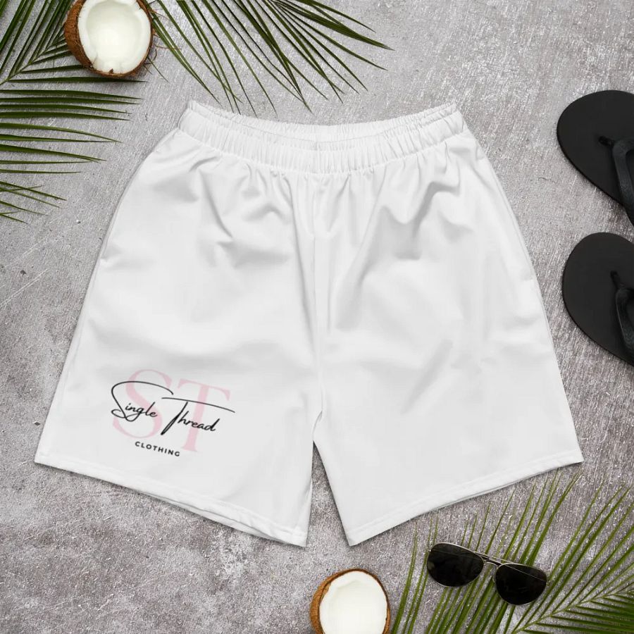 ST pink cursive shorts product image (10)