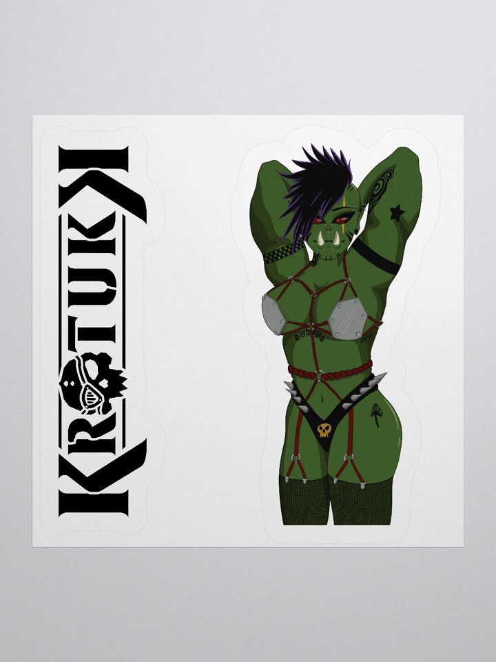 Ork Bombshell Kiss Cut Stickers product image (3)