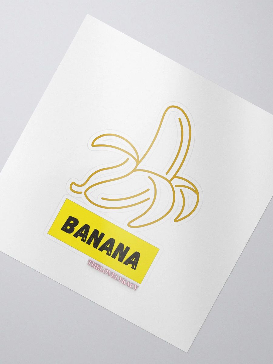 !BANANA Sticker product image (2)