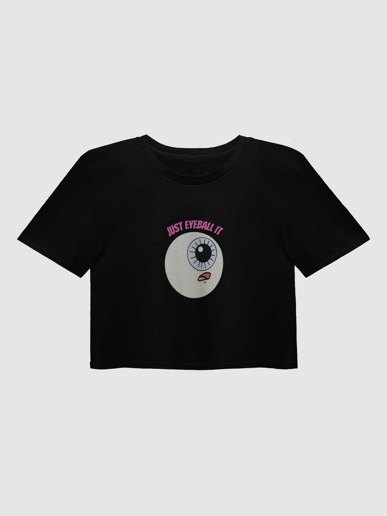 Just Eyeball It Graphic Crop Top product image (2)
