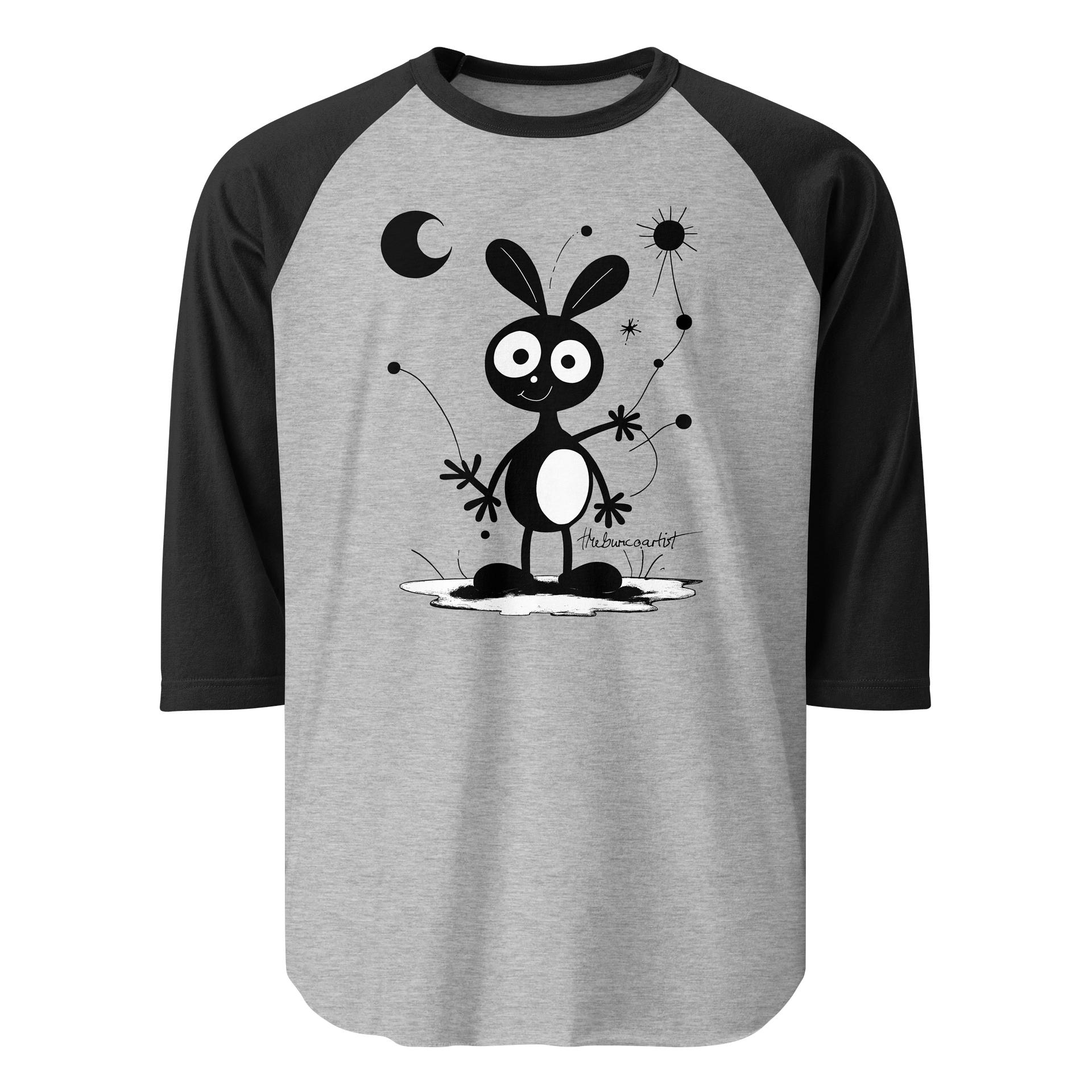 Tultex Fine Jersey Raglan Tee product image (2)