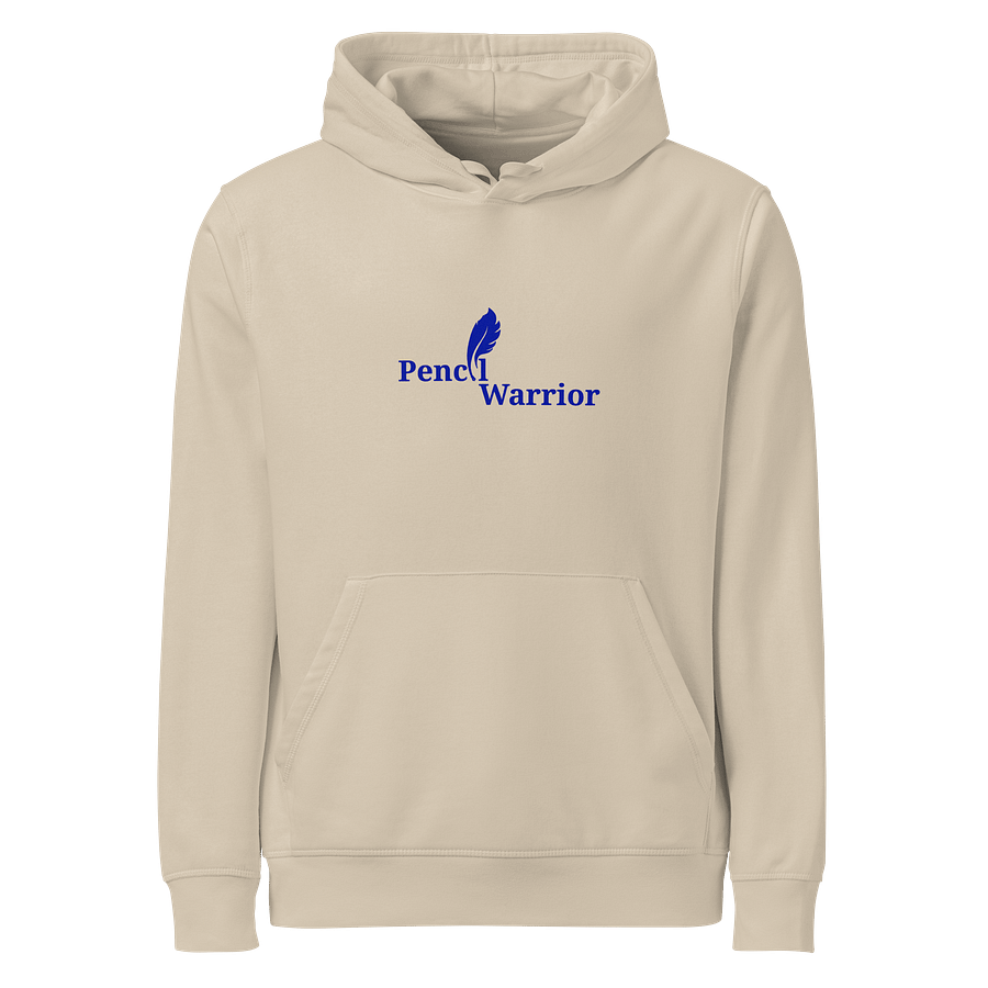 Feathered Pencil Warrior Organic Hoodie product image (1)