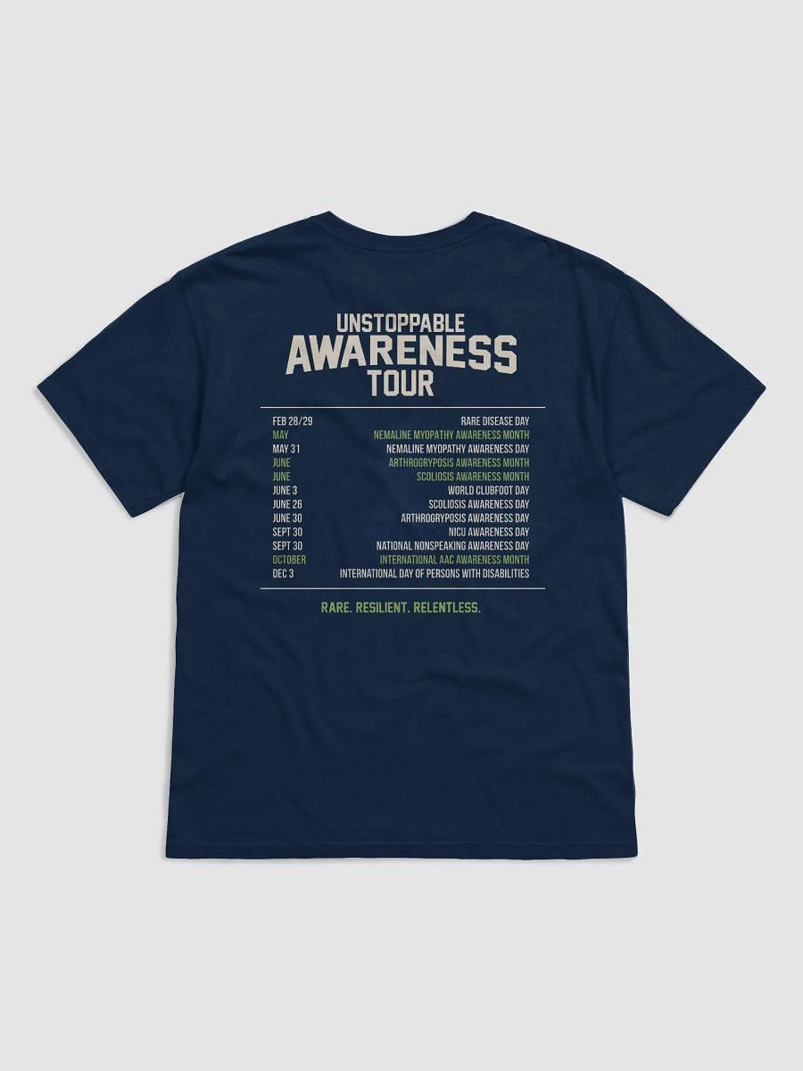 Unstoppable Awareness Tour - Navy product image (2)