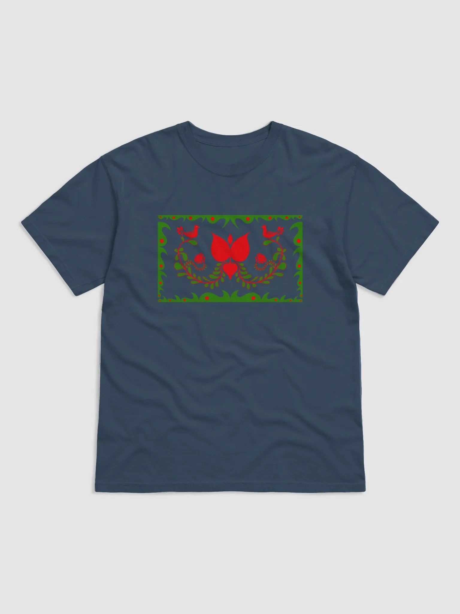 Hungarian Nature-Inspired Floral T-Shirt product image (1)