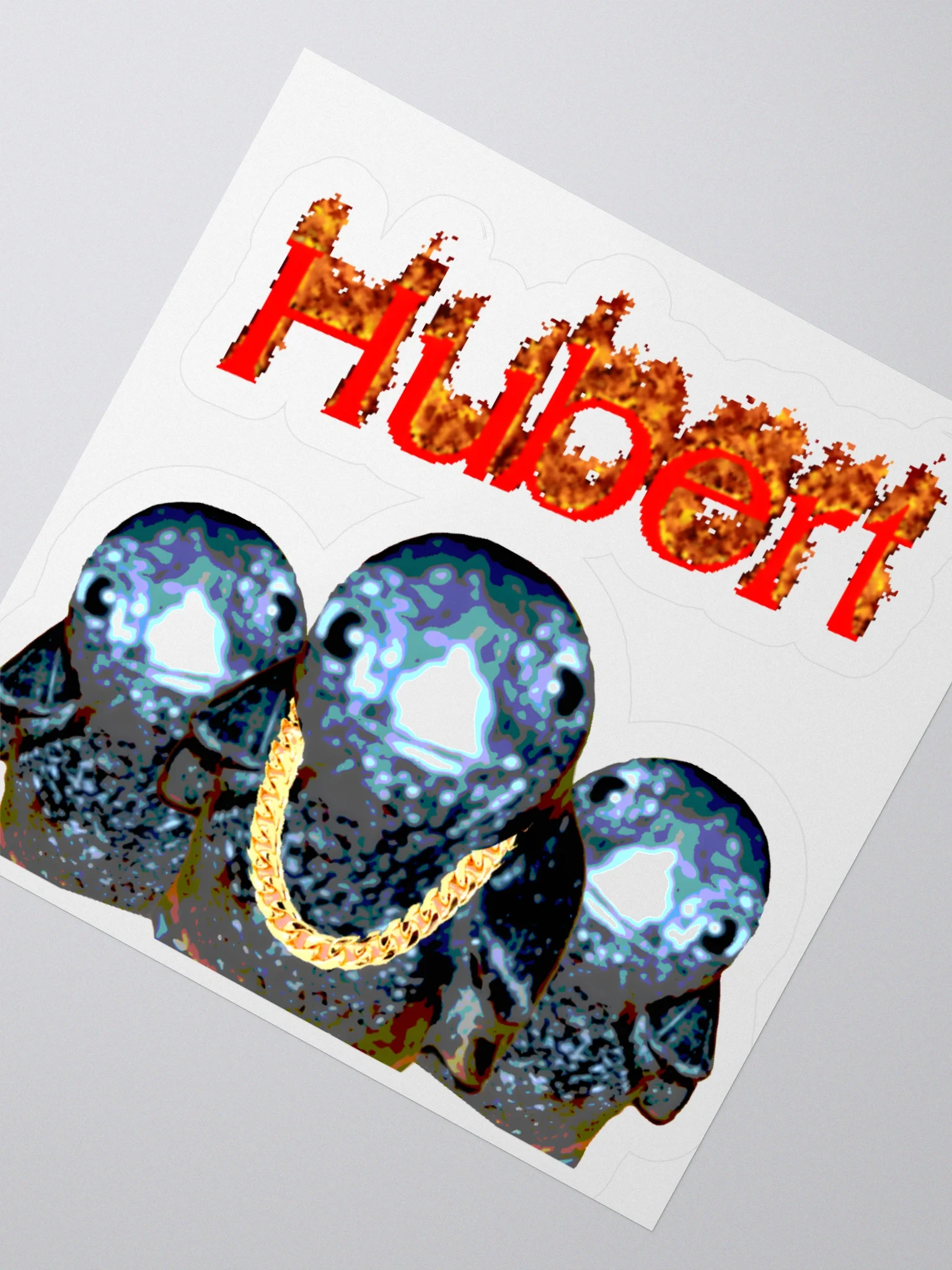 Hubert Fire Sticker product image (4)