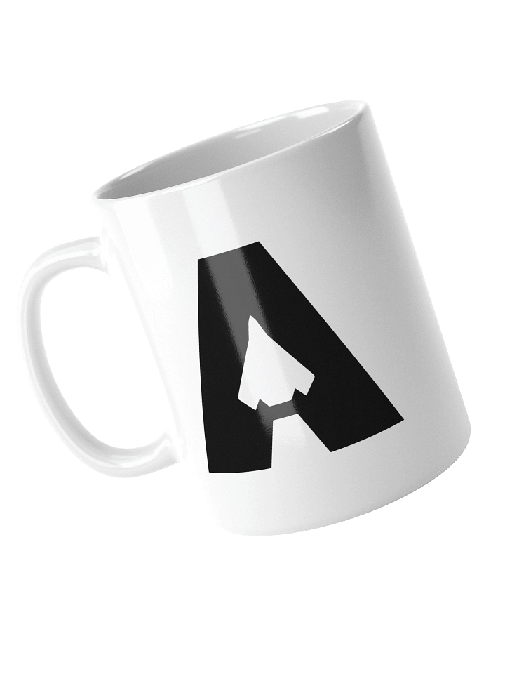 'A' Black Logo Mug product image (1)