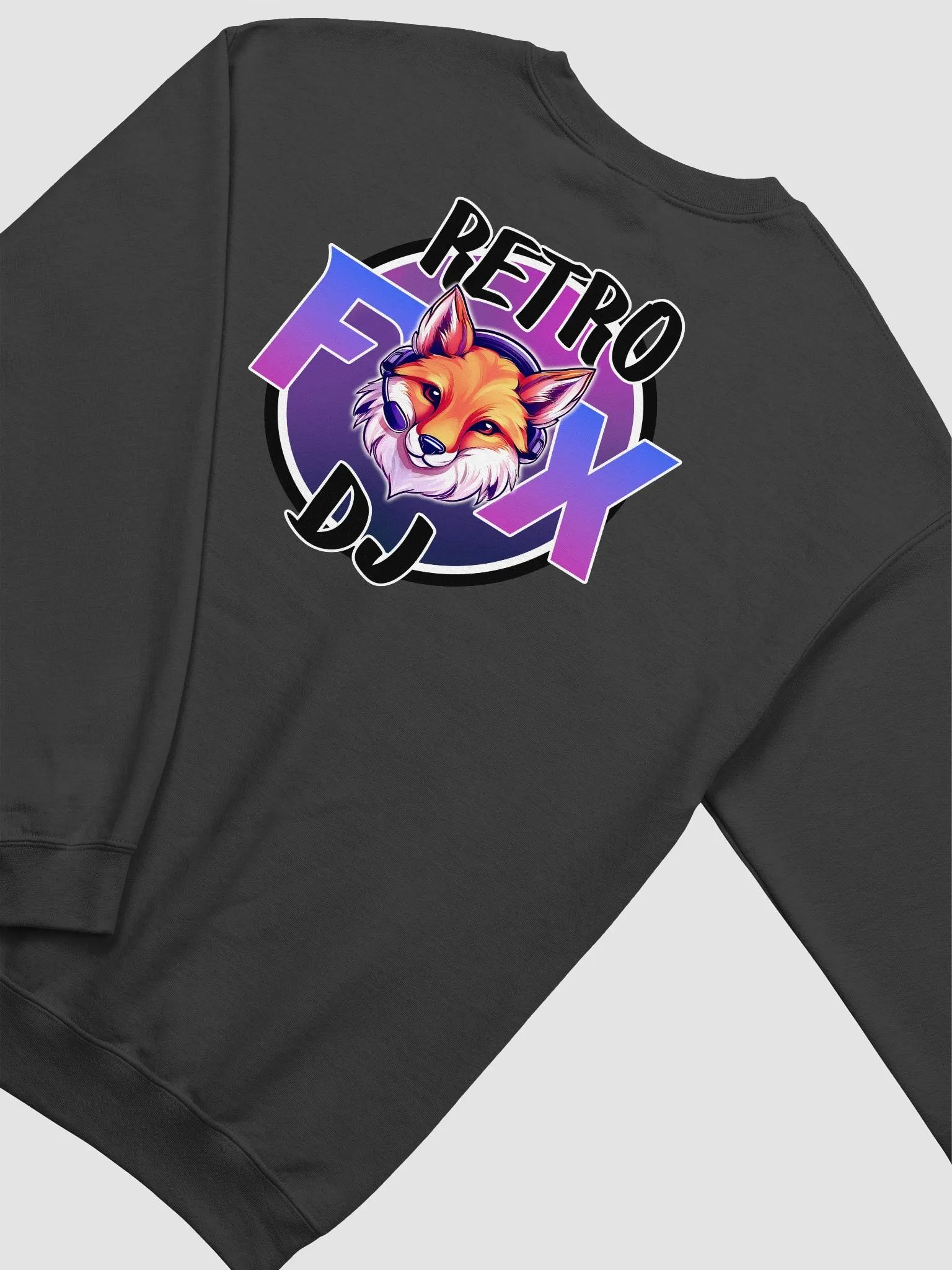 RetroFoxDJ Sweat-Shirt product image (8)