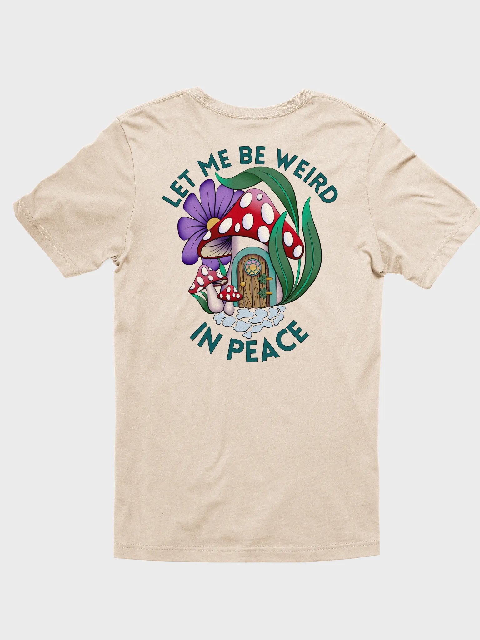 Let Me Be Weird in Peace - Bella + Canvas Tshirt product image (4)