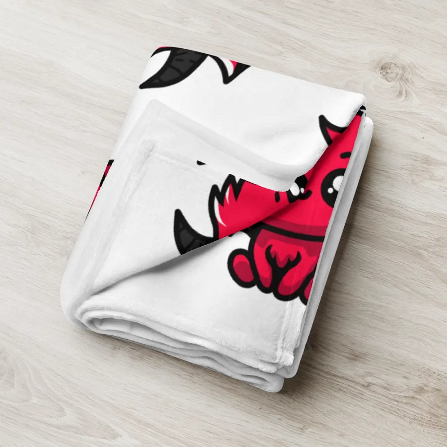 Mythical Devil Bat Throw Blanket product image (6)