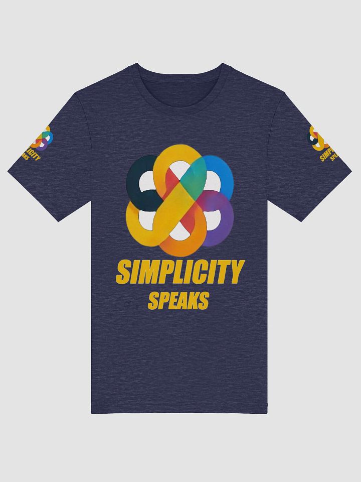 Simplicity Speaks Geometric T-Shirt product image (8)