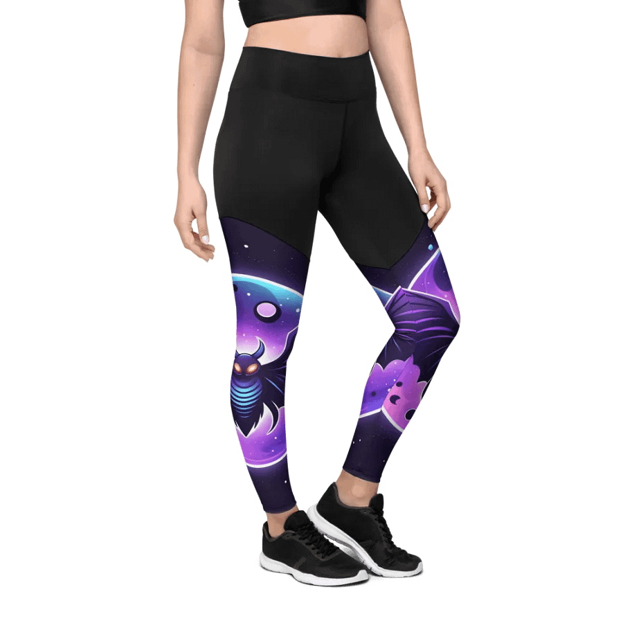 Cosmic Moth Leggings product image (8)