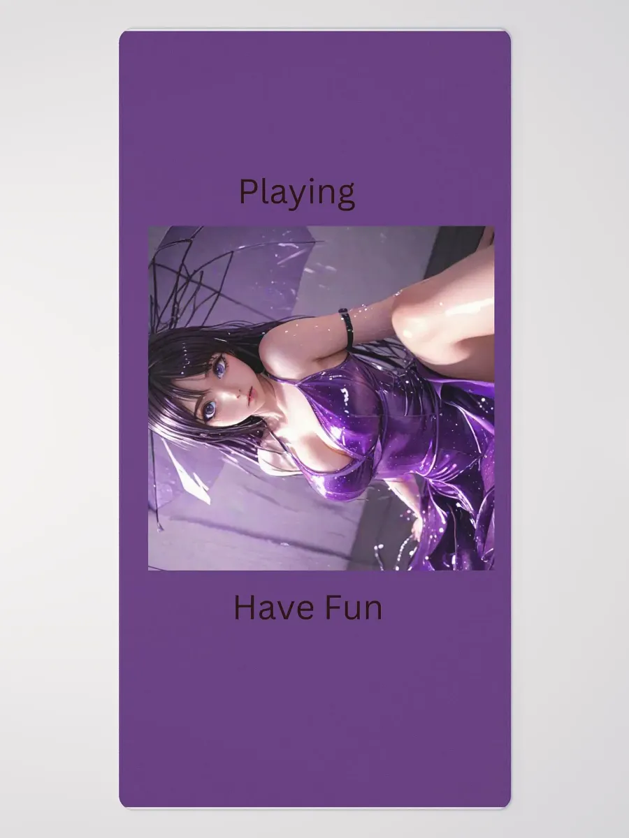 Mouse Pad with Cute Anime Girl product image (2)