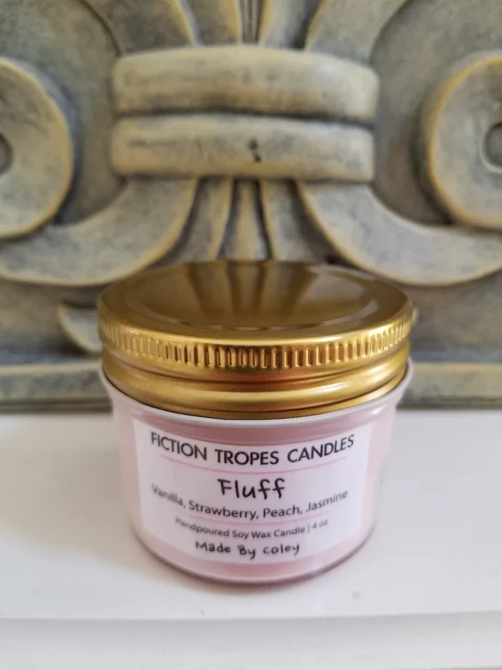 Mini Fluff Candle (Fiction Tropes Candles) product image (2)