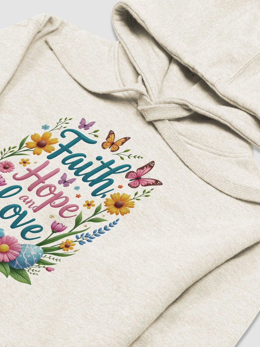 Faith Hope and Love Floral Hoodie product image (25)