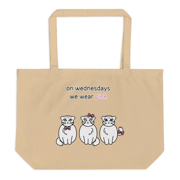 Pink Wednesdays Manul - Tote Bag product image (1)