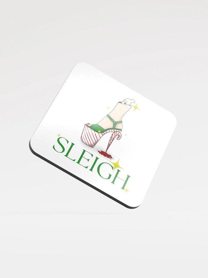 Sleigh Christmas Coaster product image (1)