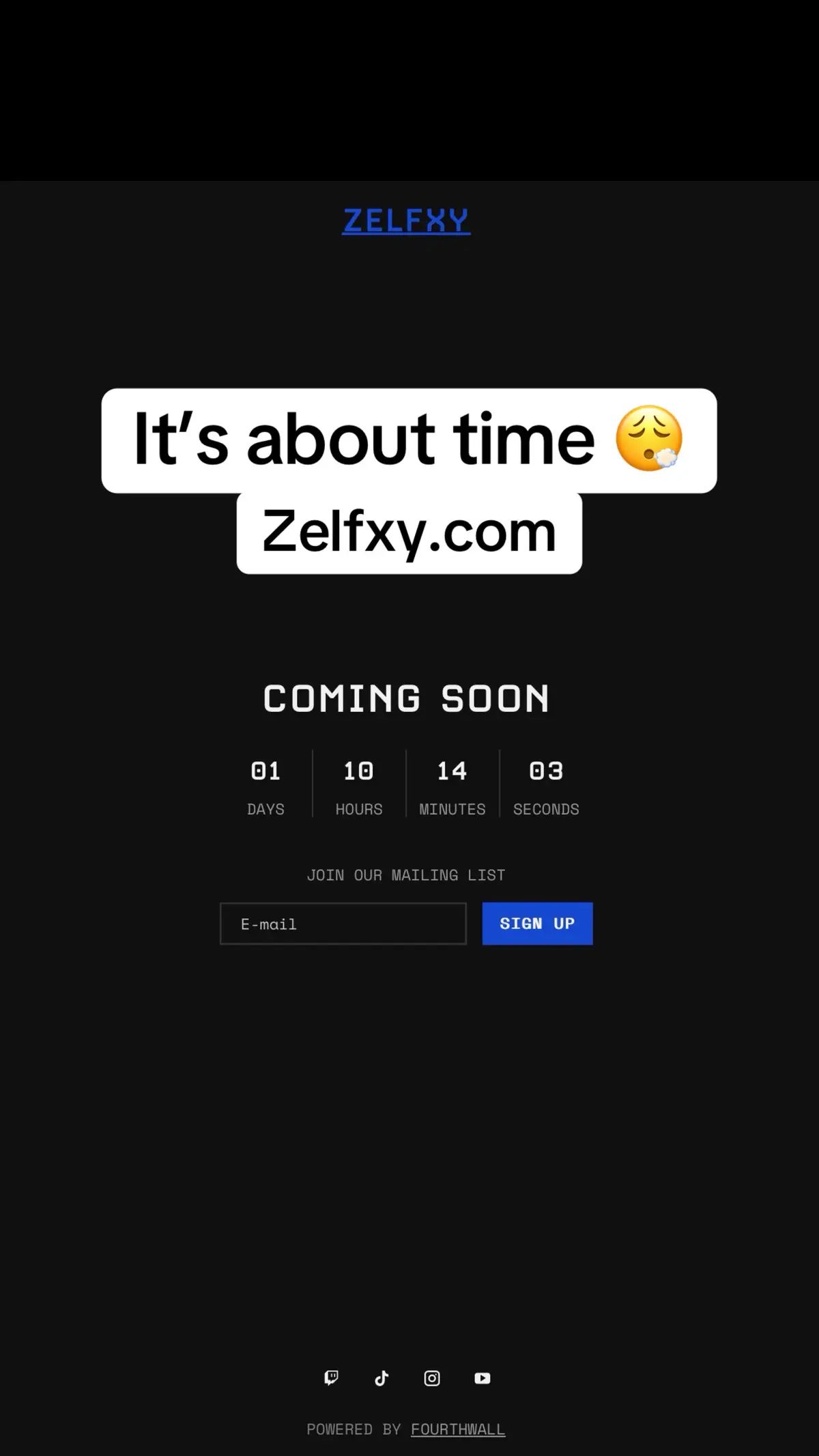 The offical website is dropping 12:00 AM Thanksgiving Day 🤫 #fyp 