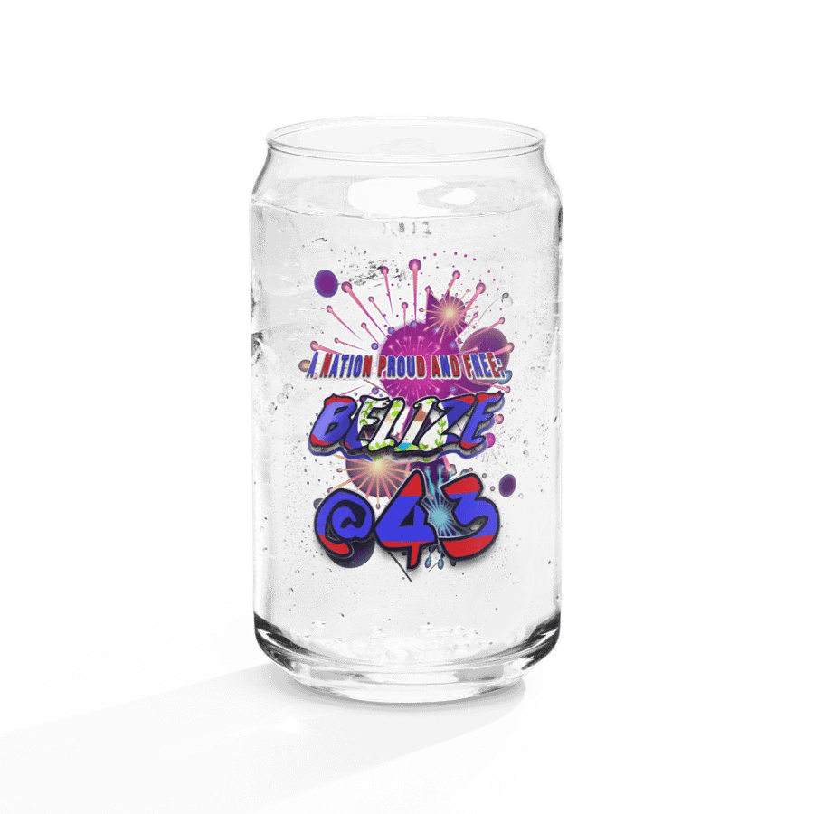 Belize September Celebrations 2024 Can Glass product image (11)