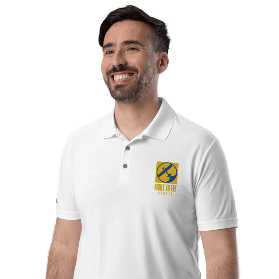 Fight to Fly Studio - Adidas Performance Polo product image (5)