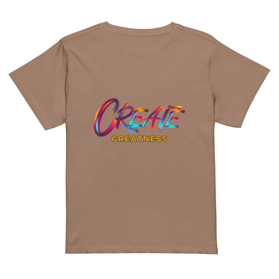 Create Greatness Waisted Tee product image (16)