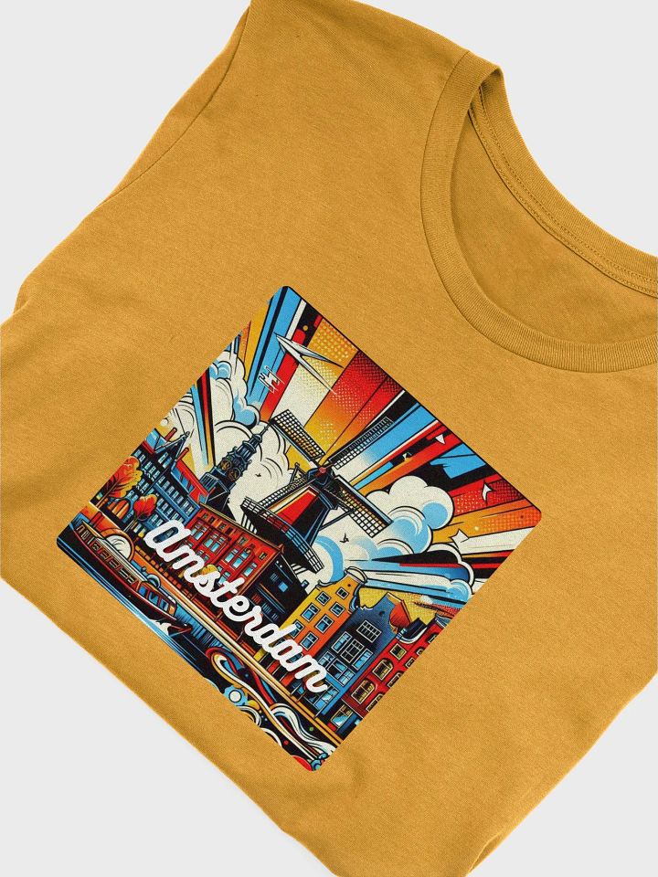 Bella+Canvas Supersoft T-Shirt | AI Design amsterdam city product image (1)