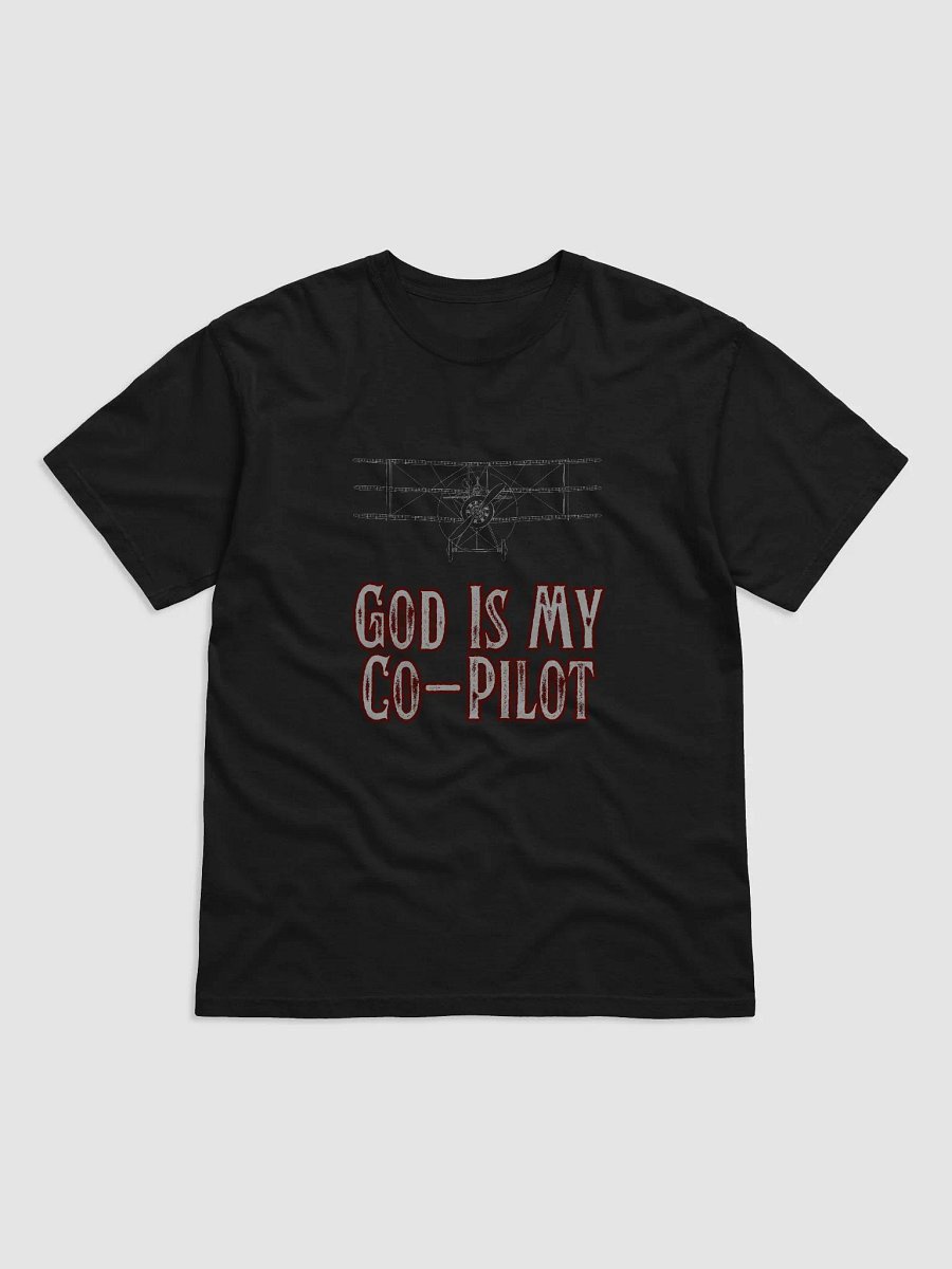 God is My Co-Pilot Vintage Plane Tee product image (1)